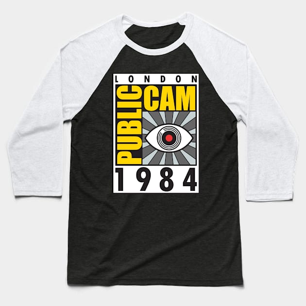 Public cam Baseball T-Shirt by karlangas